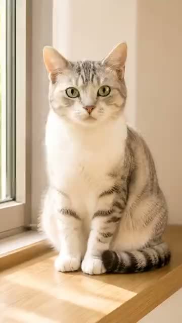 窓ぎわの猫